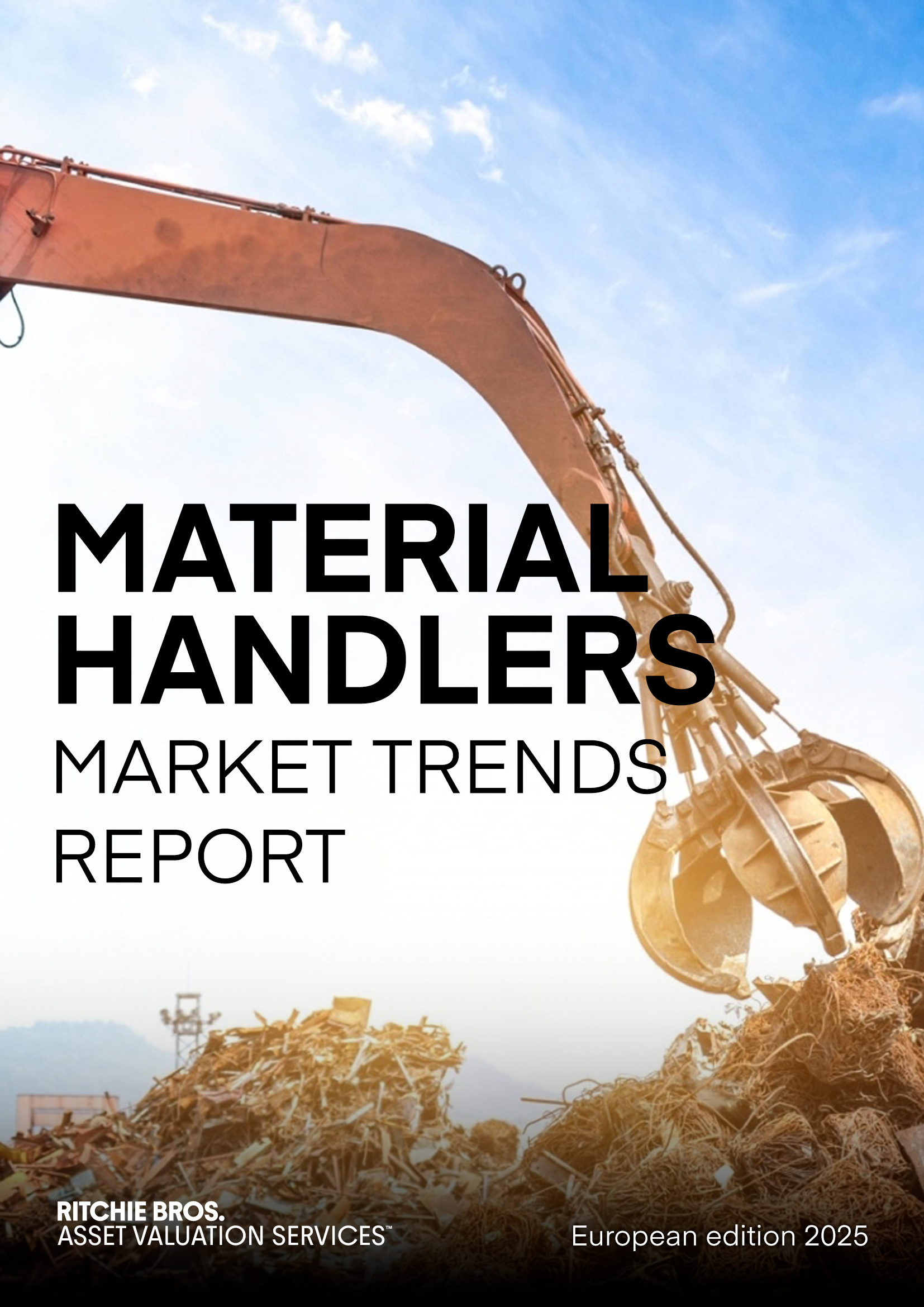 Cover for materail handlers report.