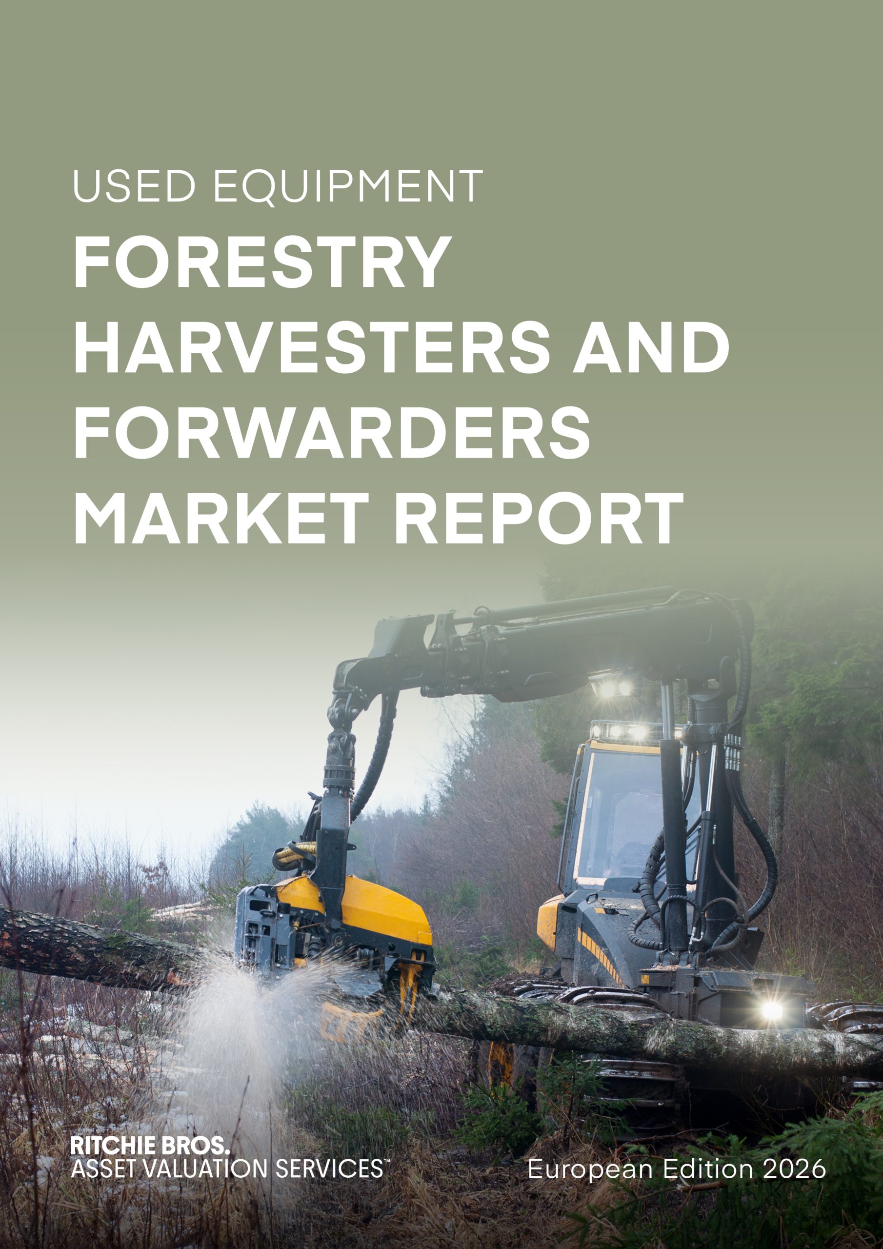 Cover for forestry harvesters and forwarders report.