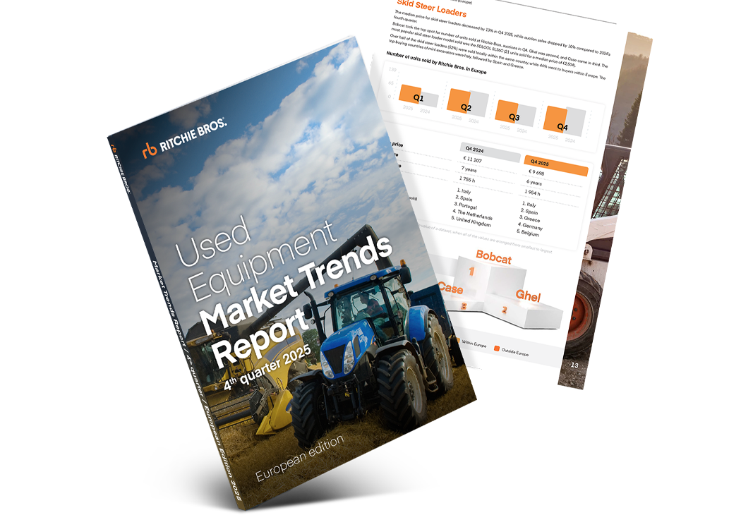 Mockup for market trends report Q4 2025.