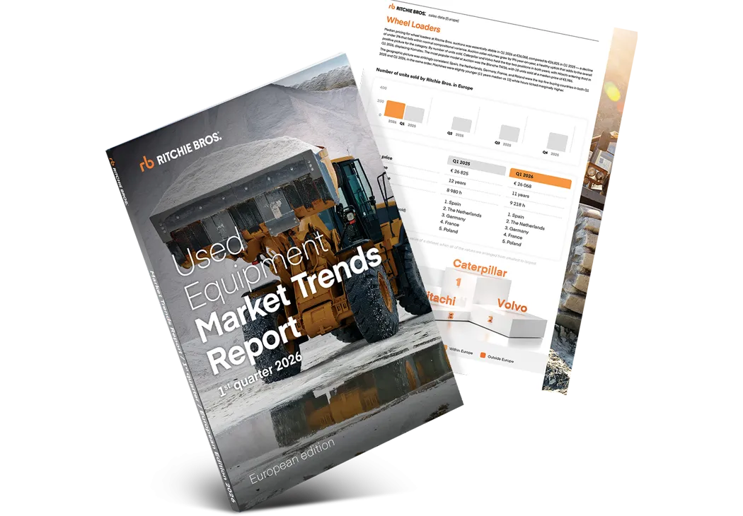Mockup for market trends report Q1 2026.