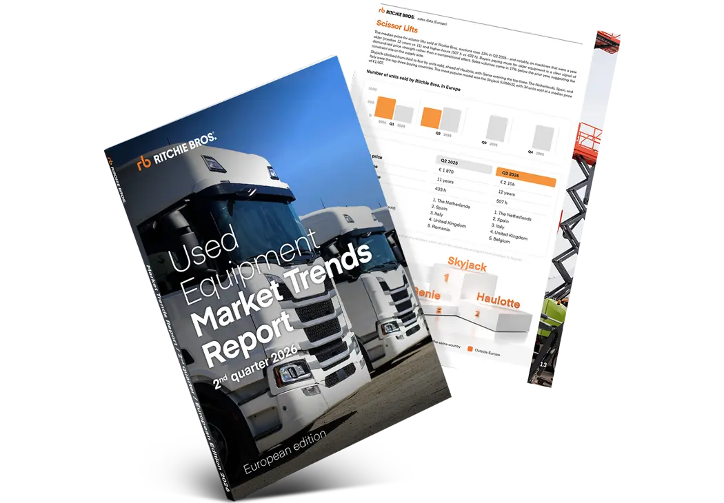 Mockup for market trends report Q2 2026.